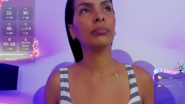 Snapshot of Alyson-a chatting on 2, 2, 2025 Alyson-a online show from 2, 2, 2025