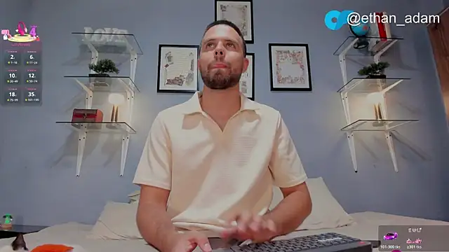 Snapshot of ETHAN_ADAM chatting on 6, 1, 2026 ETHAN ADAM online show from 6, 1, 2026