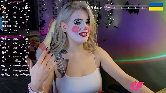 Snapshot of RedVelveten chatting on 31, 10, 2025 RedVelveten online show from 31, 10, 2025