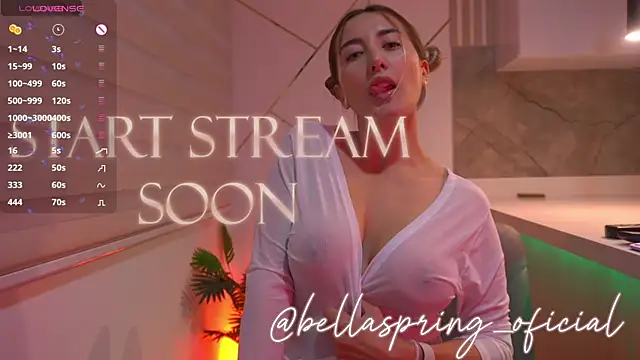 b3llaspringg online show from 29, 3, 2026