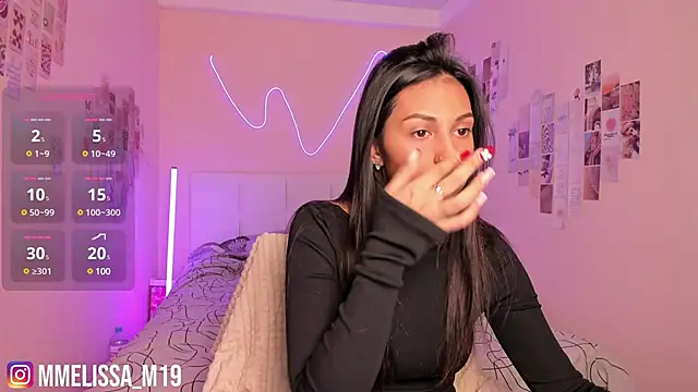 Melissamew1 online show from 17, 1, 2025