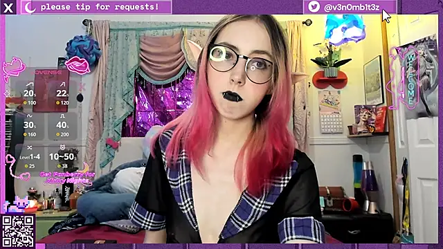 Snapshot of v3n0mb1t3z chatting on 24, 3, 2026 v3n0mb1t3z online show from 24, 3, 2026