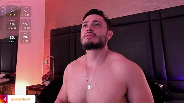 Snapshot of JossAckland chatting on 12, 11, 2025 JossAckland online show from 12, 11, 2025