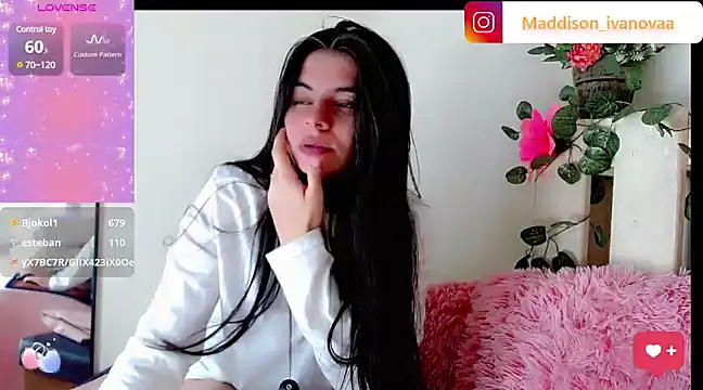 Madisson Ivanova online show from 25, 1, 2025