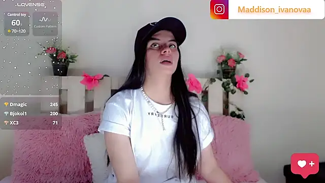Madisson Ivanova online show from 29, 1, 2025