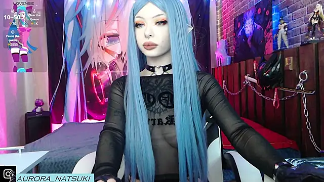 Aurora Natsuki online show from 24, 1, 2025