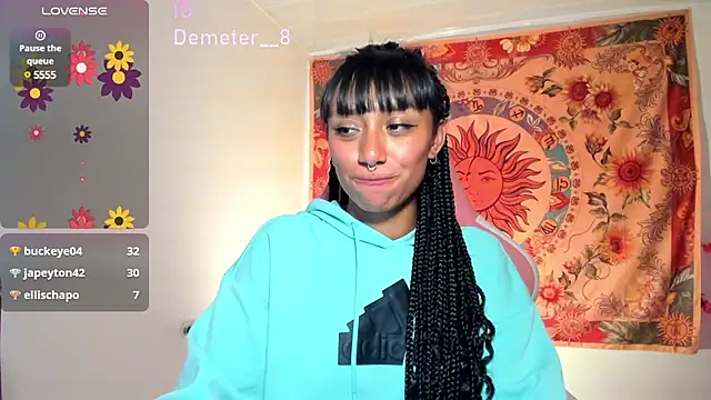 Snapshot of Demeter__ chatting on 19, 2, 2025 Demeter online show from 19, 2, 2025