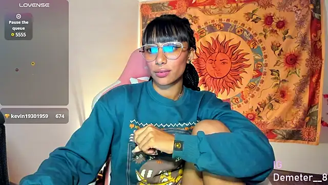 Snapshot of Demeter__ chatting on 21, 2, 2025 Demeter online show from 21, 2, 2025