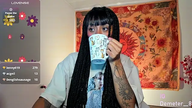 Snapshot of Demeter__ chatting on 24, 2, 2025 Demeter online show from 24, 2, 2025