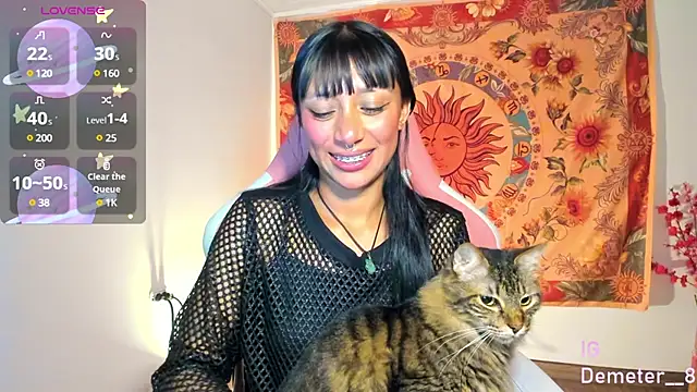 Snapshot of Demeter__ chatting on 28, 2, 2025 Demeter online show from 28, 2, 2025