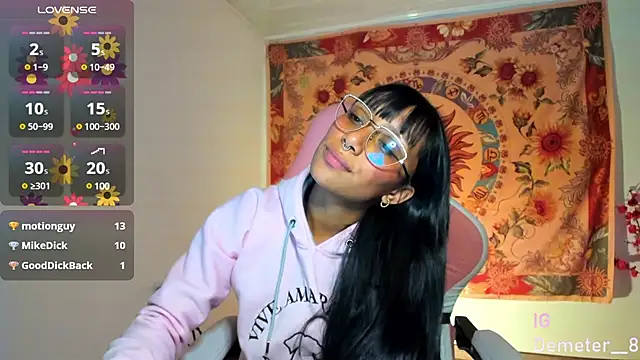 Snapshot of Demeter__ chatting on 4, 3, 2025 Demeter online show from 4, 3, 2025