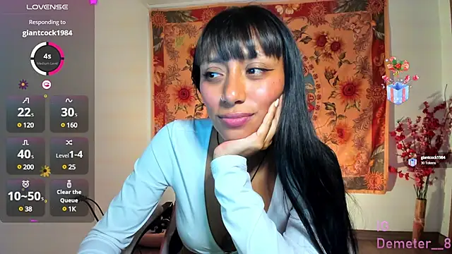 Snapshot of Demeter__ chatting on 14, 3, 2025 Demeter online show from 14, 3, 2025