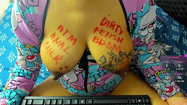 Snapshot of Venus_Blackk chatting on 30, 1, 2025 Venus Blackk online show from 30, 1, 2025