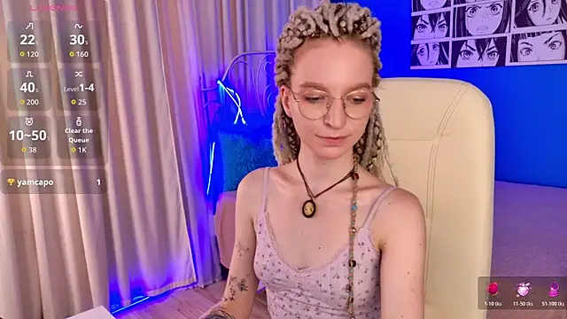 Snapshot of VioletShine chatting on 24, 7, 2026 VioletShine online show from 24, 7, 2026