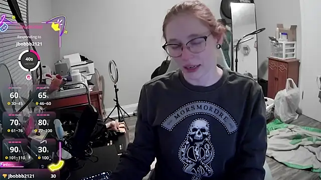 LilyFoxxx online show from 27, 9, 2025