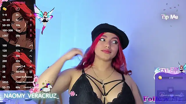 Naomy veracruz  online show from 11, 2, 2025