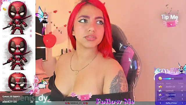 Naomy veracruz  online show from 18, 2, 2025