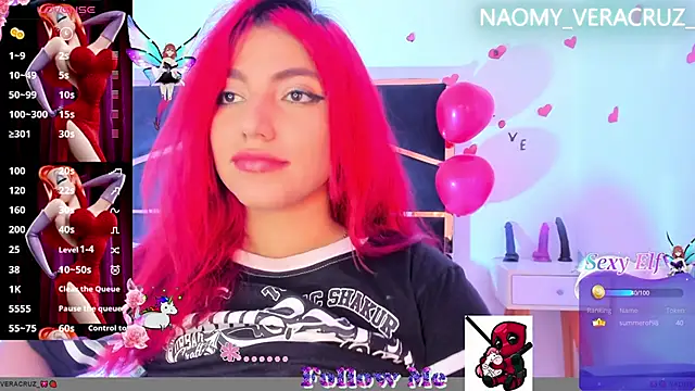 Naomy veracruz  online show from 28, 2, 2025