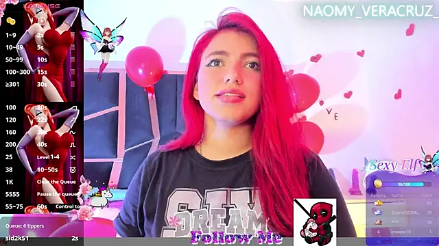 Naomy veracruz  online show from 5, 3, 2025