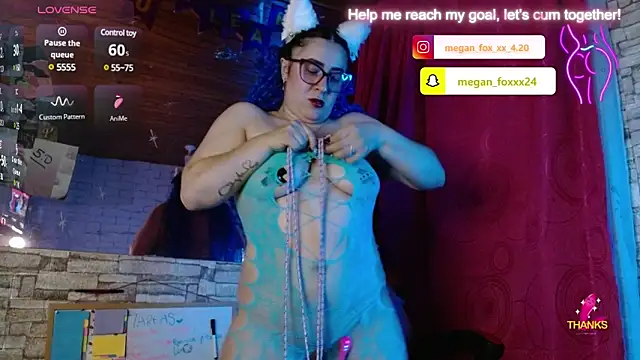 Snapshot of Meg4n_420 chatting on 20, 3, 2025 Meg4n 420 online show from 20, 3, 2025