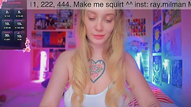 Snapshot of AliceMilman chatting on 18, 3, 2025 AliceMilman online show from 18, 3, 2025