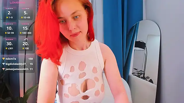 Snapshot of DarkErica chatting on 23, 12, 2024 DarkErica online show from 23, 12, 2024