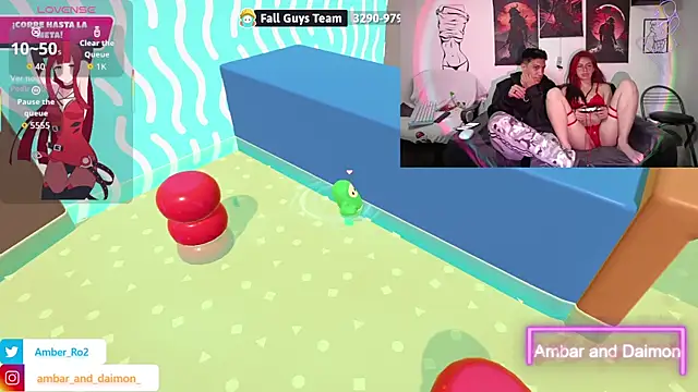 Ambar and daimon  online show from 25, 9, 2025