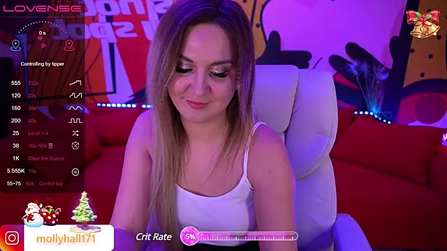 LovelyMollyy online show from 5, 1, 2025