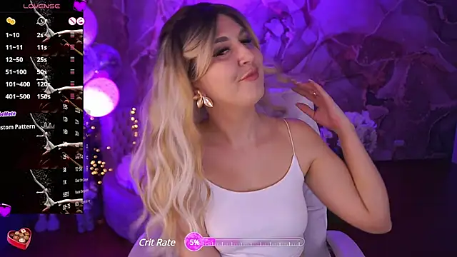 LovelyMollyy online show from 22, 1, 2025