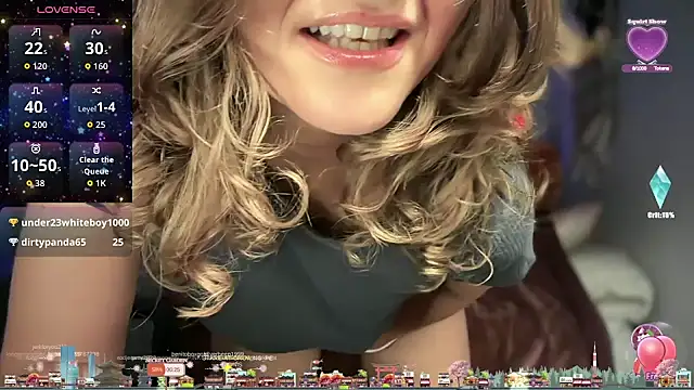 Snapshot of leahsparkles chatting on 14, 9, 2025 leahsparkles online show from 14, 9, 2025