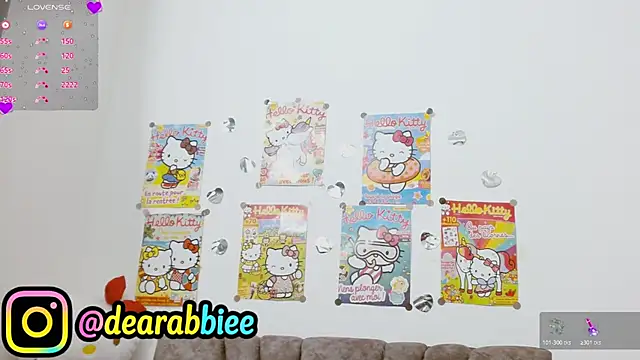 Snapshot of DearAbbiee chatting on 20, 11, 2025 DearAbbiee online show from 20, 11, 2025