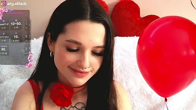 Snapshot of Arya_Black chatting on 13, 2, 2025 Arya Black online show from 13, 2, 2025