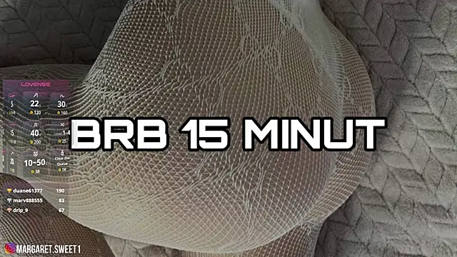 MargaretSweet1 online show from 3, 2, 2025