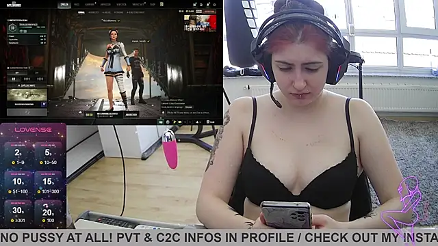 Snapshot of Gamergirl-Linela chatting on 22, 3, 2025 Gamergirl-Linela online show from 22, 3, 2025