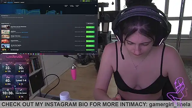 Snapshot of Gamergirl-Linela chatting on 23, 9, 2025 Gamergirl-Linela online show from 23, 9, 2025