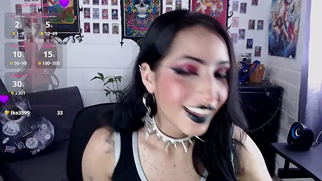 Nyx Blackmoon online show from 22, 2, 2025