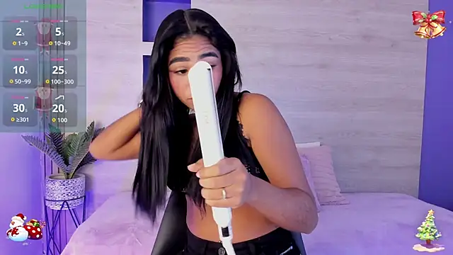 Lana Starlett online show from 4, 12, 2025