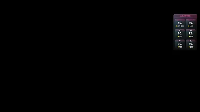 Luna Loveee online show from 25, 9, 2025