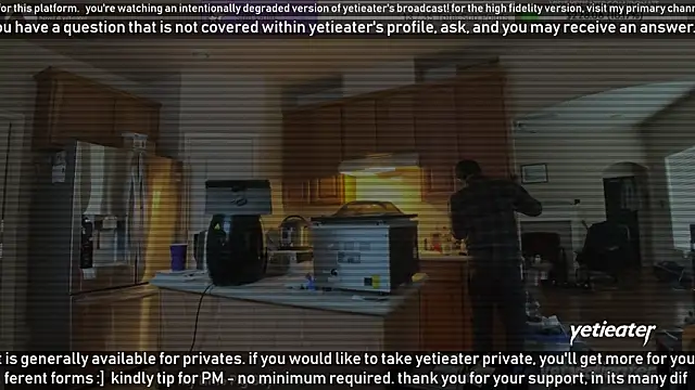 Snapshot of yetieater chatting on 10, 1, 2025 yetieater online show from 10, 1, 2025