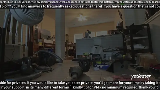 Snapshot of yetieater chatting on 14, 1, 2025 yetieater online show from 14, 1, 2025