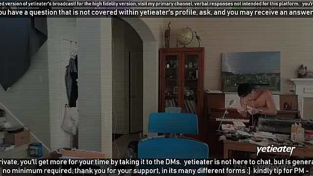 Snapshot of yetieater chatting on 1, 2, 2025 yetieater online show from 1, 2, 2025