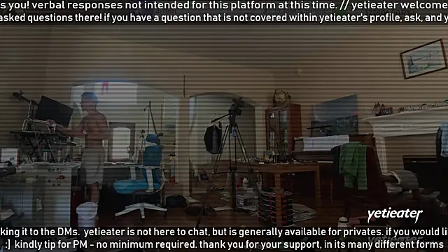 Snapshot of yetieater chatting on 2, 6, 2026 yetieater online show from 2, 6, 2026