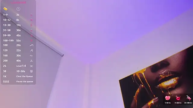 SahraJohnsonn online show from 22, 3, 2025