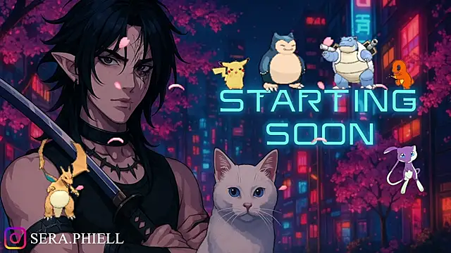 Seraphiell online show from 14, 7, 2026
