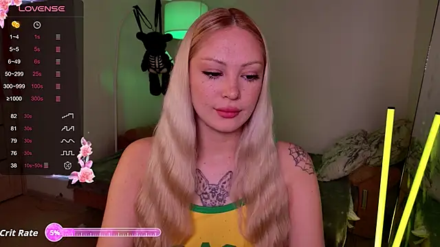 Snapshot of LeksaCandy chatting on 1, 12, 2025 LeksaCandy online show from 1, 12, 2025