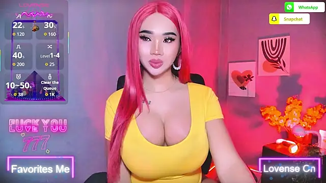 TriciaCumLoader online show from 22, 3, 2026