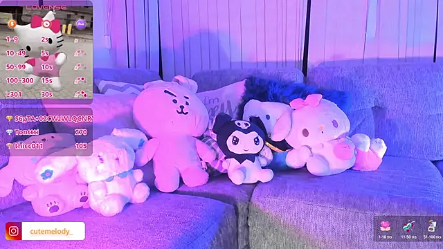 Snapshot of Melody-chers chatting on 14, 11, 2025 Melody-chers online show from 14, 11, 2025