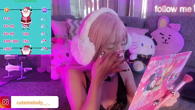 Snapshot of Melody-chers chatting on 14, 12, 2025 Melody-chers online show from 14, 12, 2025