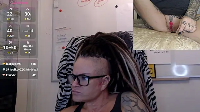 DarkDomina online show from 13, 1, 2026