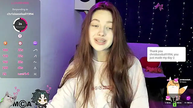 AmourLily online show from 20, 7, 2026